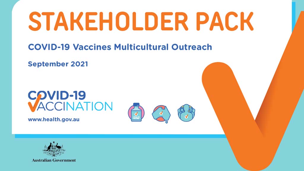 Latest Federal Government vaccine stakeholder pack