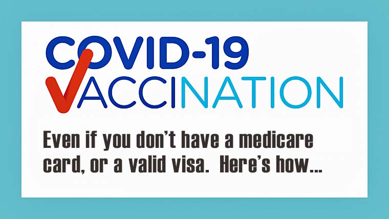Covid-19 Vaccination without a Medicare Card
