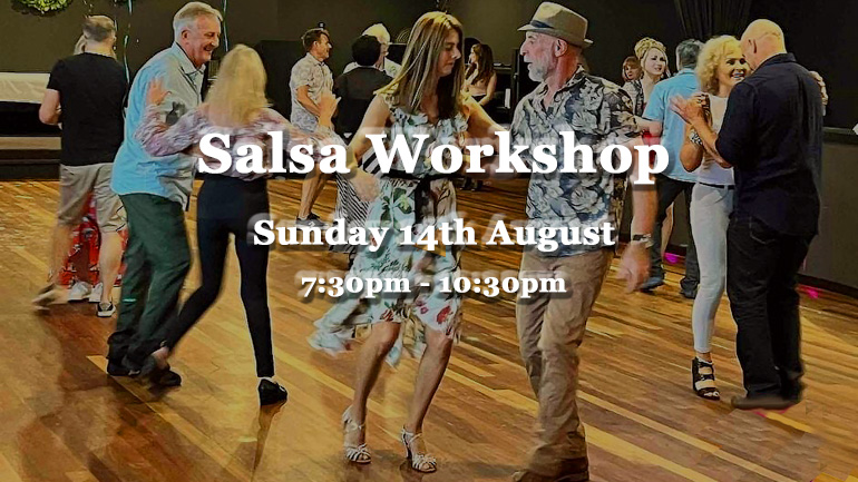 Dance Workshop – Salsa (14 Aug)