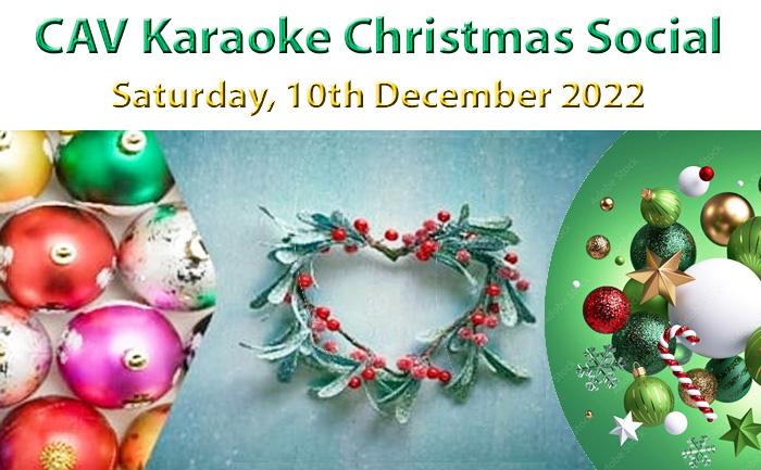 Karaoke Christmas Social – 10 December